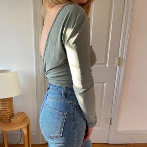 Divided - Backless Blouse